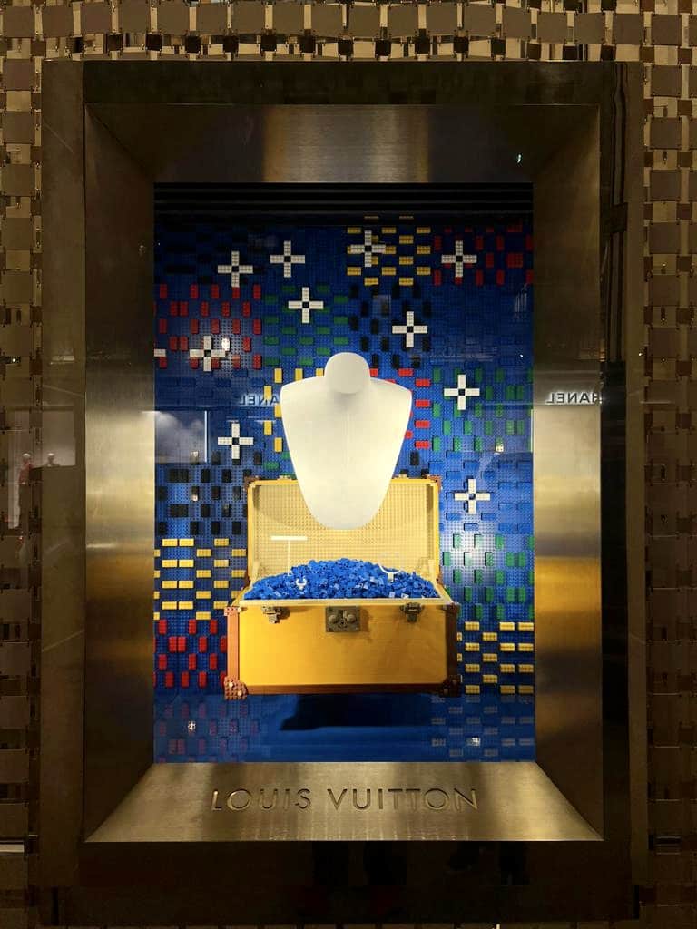Louis Vuitton and Lego Masters Team Up For Extravagant Holiday Windows